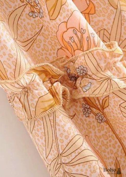 Faldas bohemias en rosa antiguo para mujer